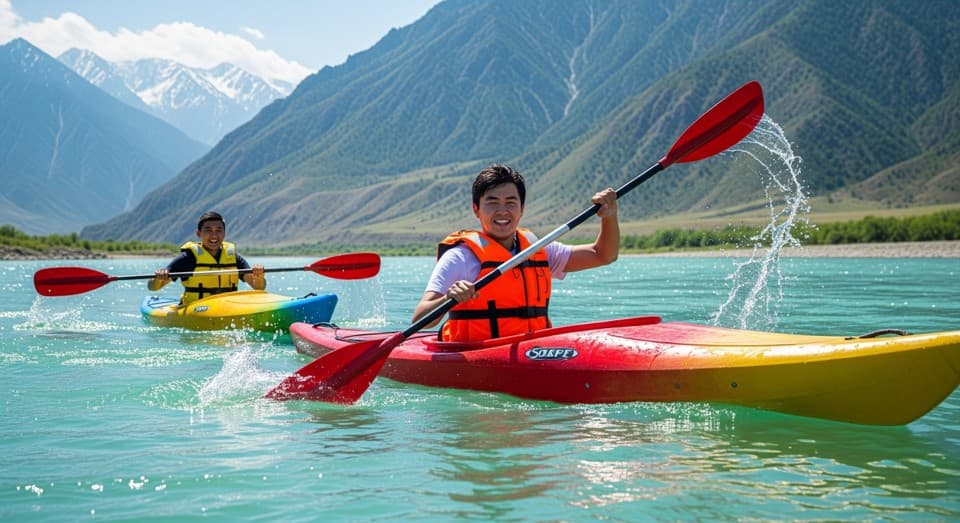 Naryn River Kayaking Team